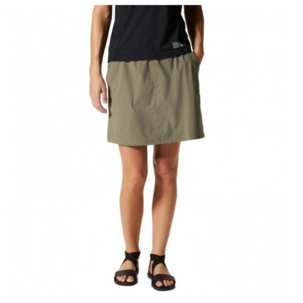 Mountain Hardware Dynama Pull On Skirt Green/Heathered Short Size S Outdoor Gorp